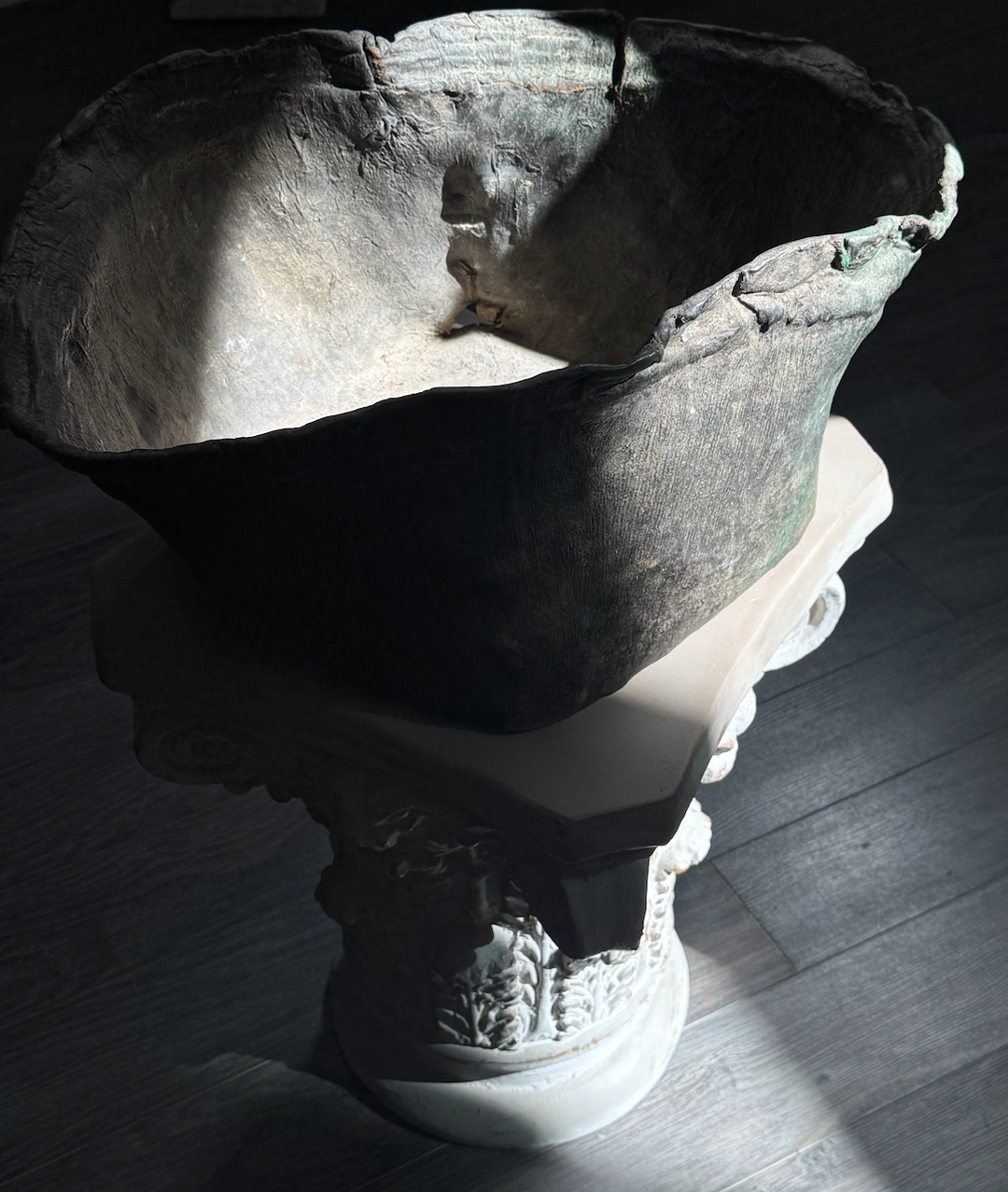 HAUER Market Brooks Leather Vintage Bowl