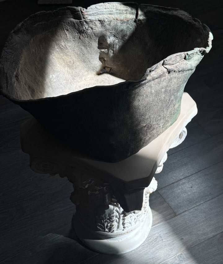 HAUER Market Brooks Leather Vintage Bowl