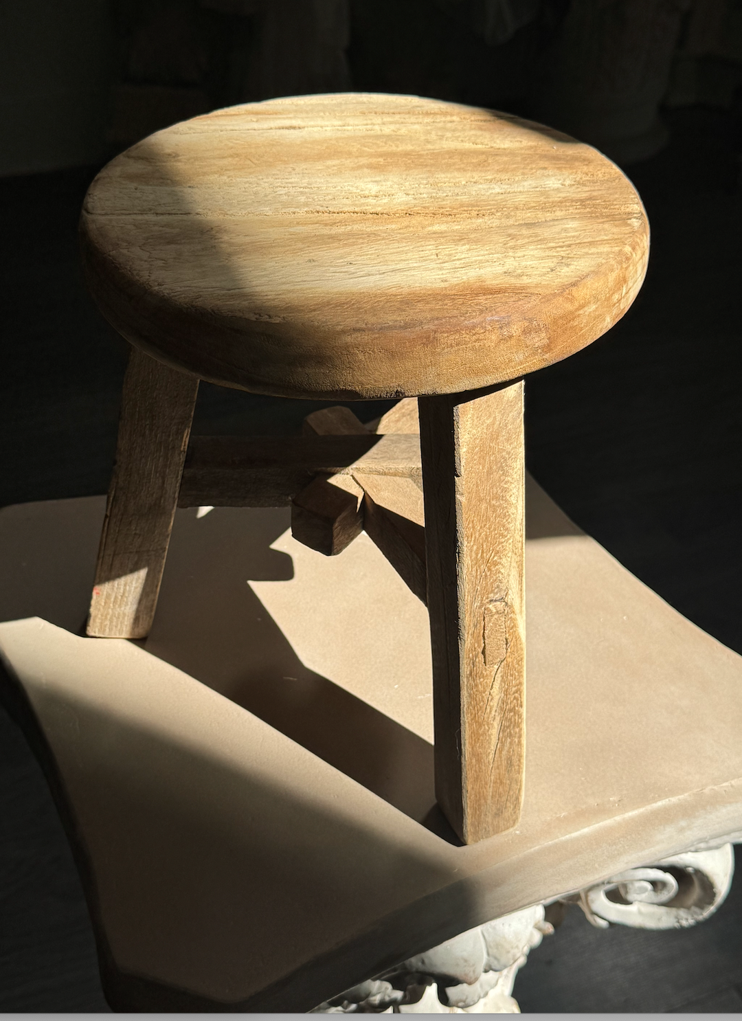 Hauer Market Vintage Tiny Tim Stool