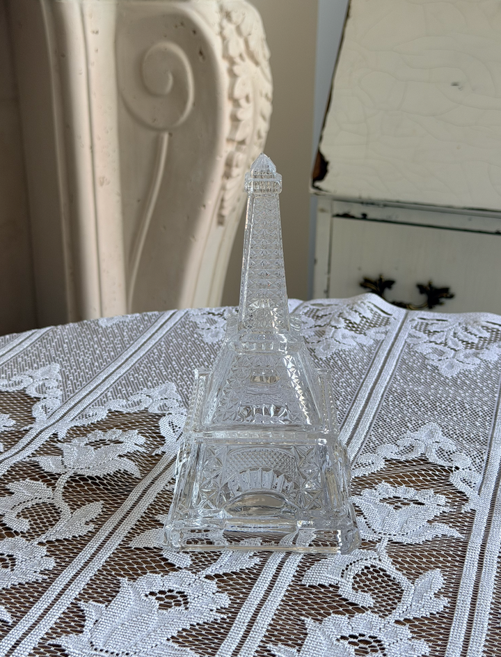 Rental Crystal Eiffel Tower Candy Dish