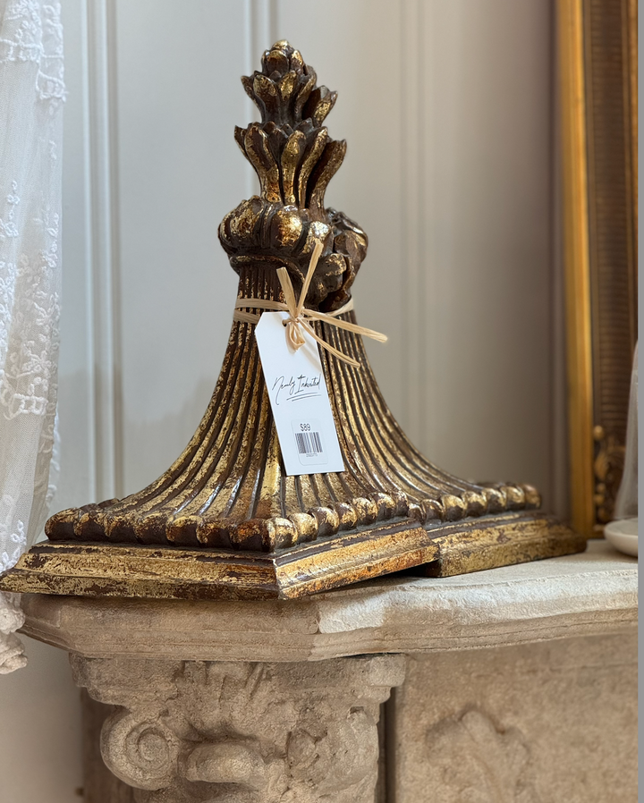Ornate Gold Empire Wall Sconces