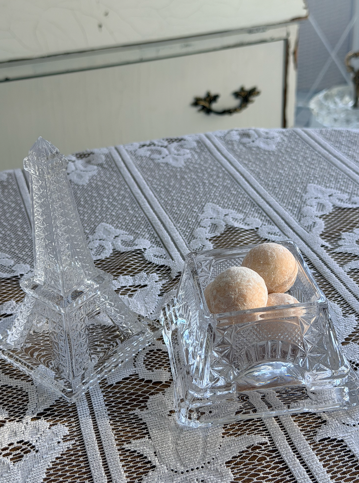 Rental Crystal Eiffel Tower Candy Dish