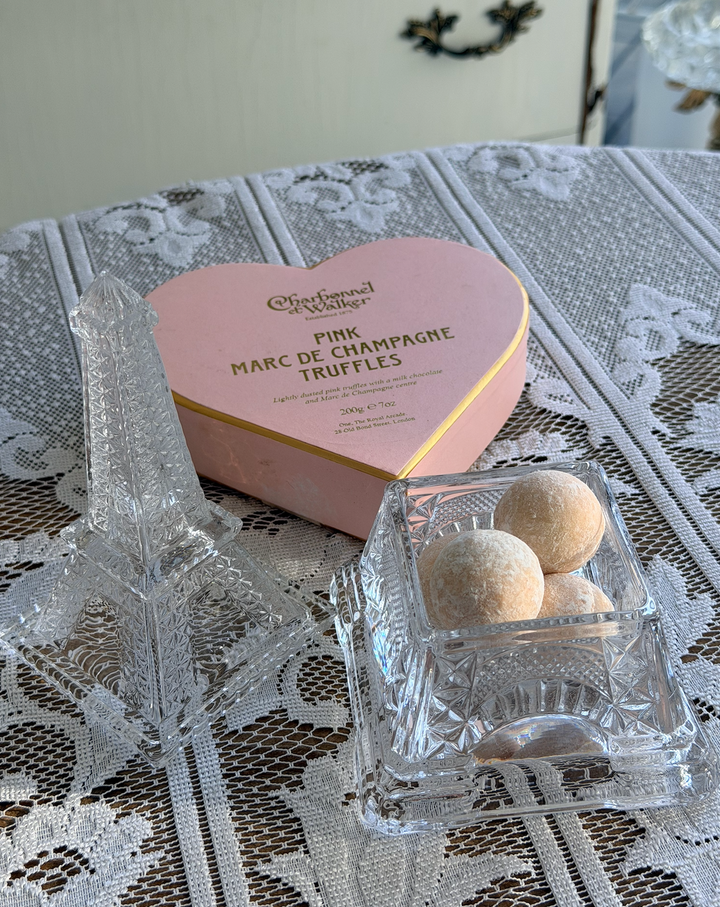 Rental Crystal Eiffel Tower Candy Dish