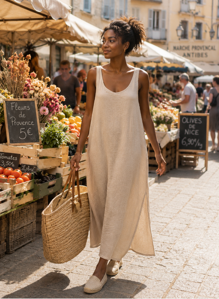 Double Gauze Muslin Dress