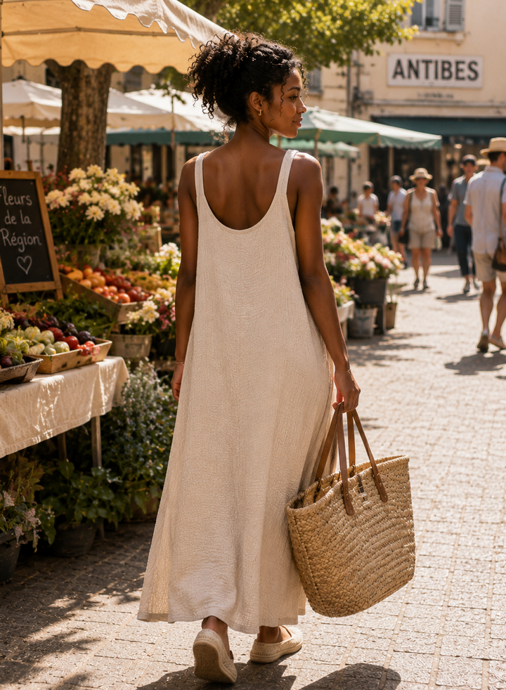 Double Gauze Muslin Dress