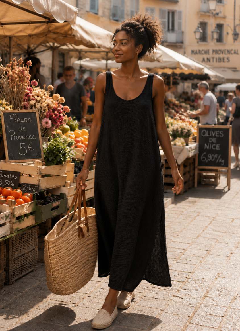 Double Gauze Muslin Dress