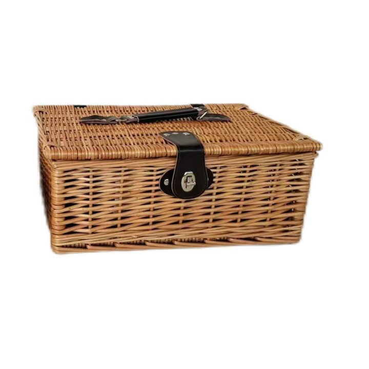 Lrg. Rect. Willow Hamper