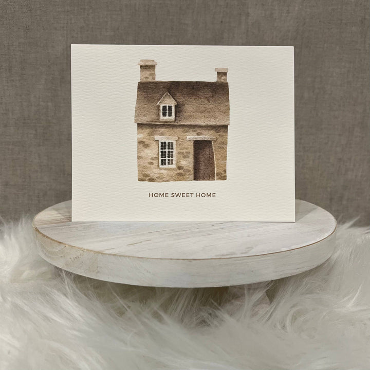Paper Kuts - "Home Sweet Home" New Home Card, Includes Kraft Envelope