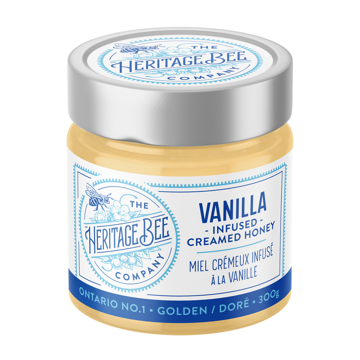 Heritage Bee Co. - Vanilla Creamed Honey - 300 g (10.6 oz)