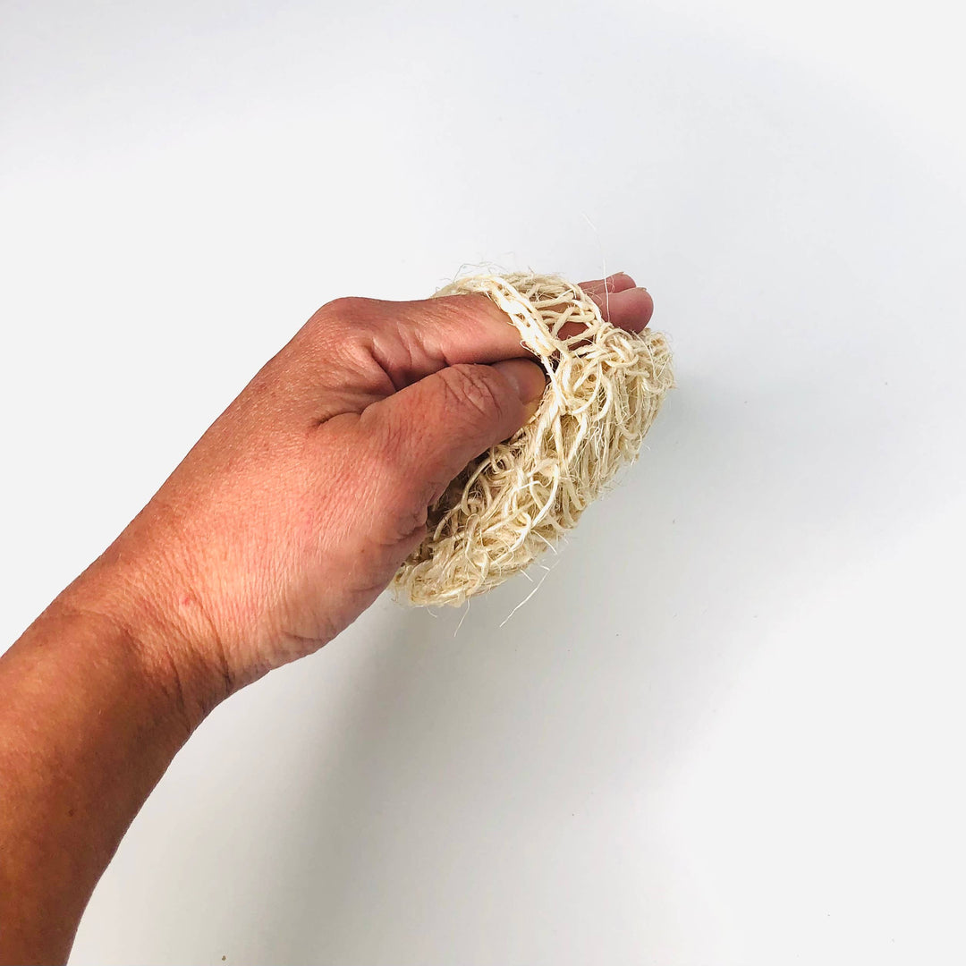 EcoFreax - Sisal bath and shower scrub exfoliator