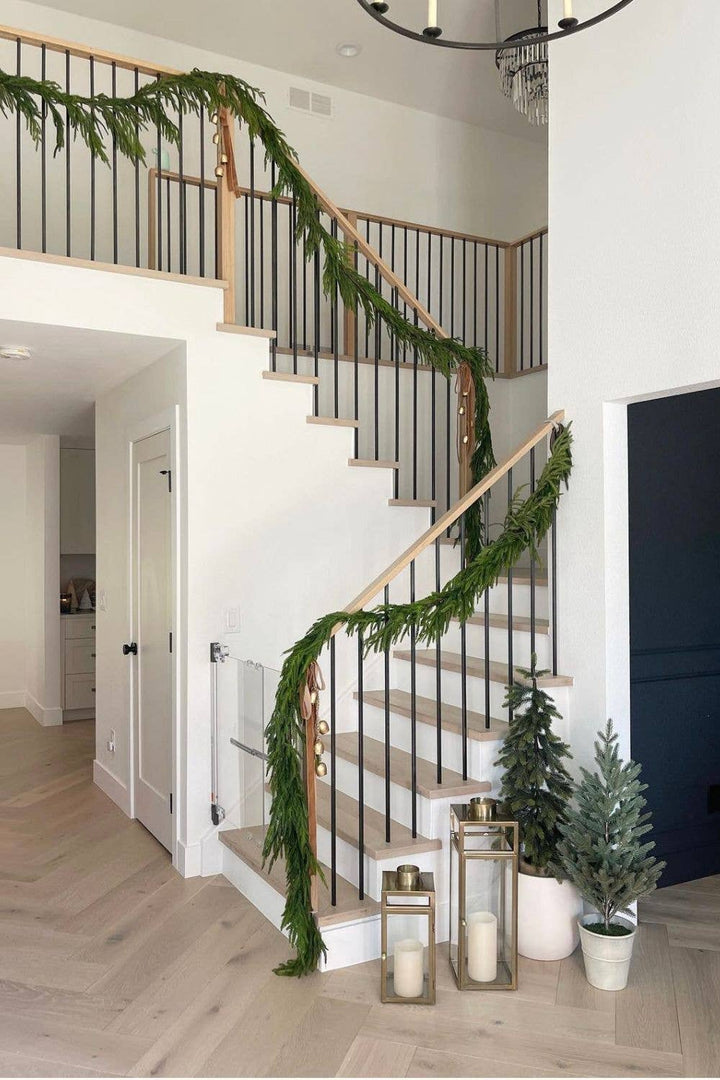 Luxe B Co - Norfolk Pine Christmas Garland Real Touch By Luxe B Co. 15ft