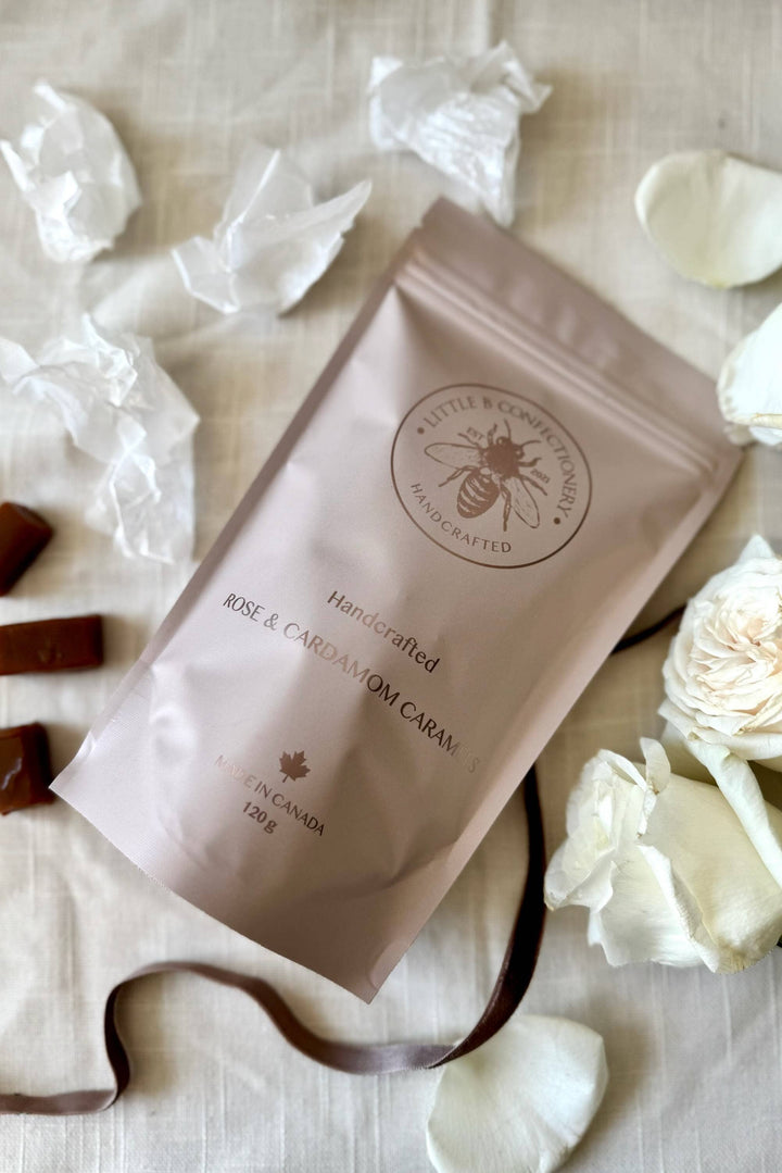 Little b Confectionery - Rose & Cardamom Caramels