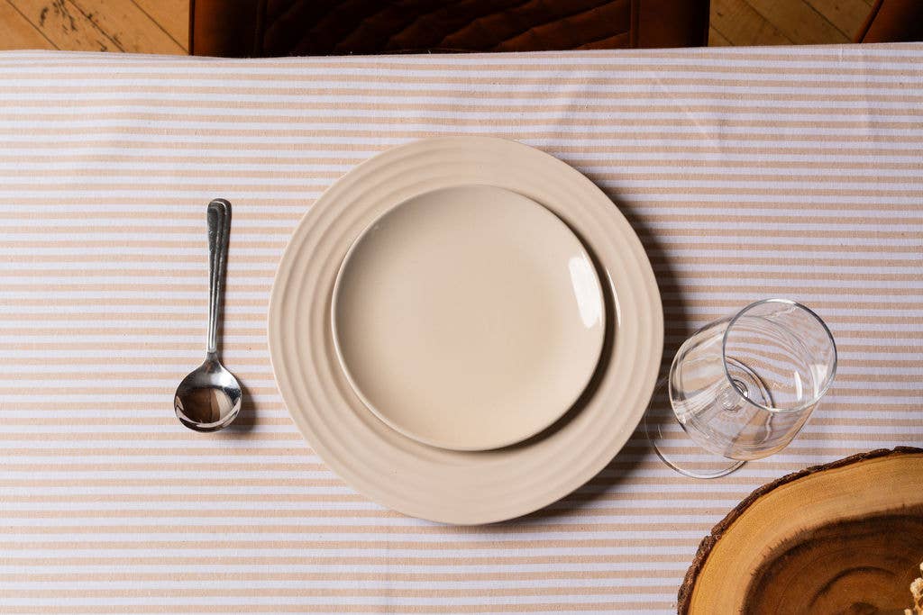 Fabstyles - Bistro Stripe Tablecloth