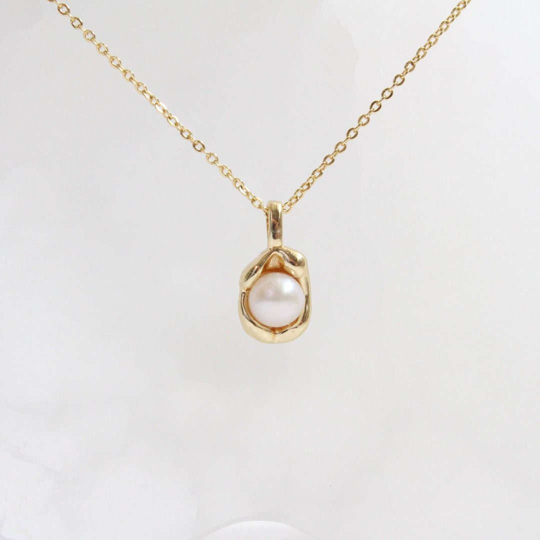 iBijoux - Single Pearl Pendant Necklace