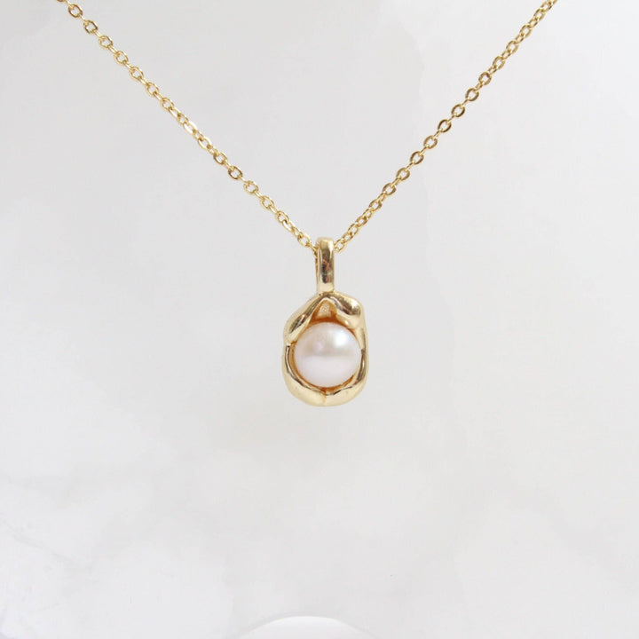 iBijoux - Single Pearl Pendant Necklace
