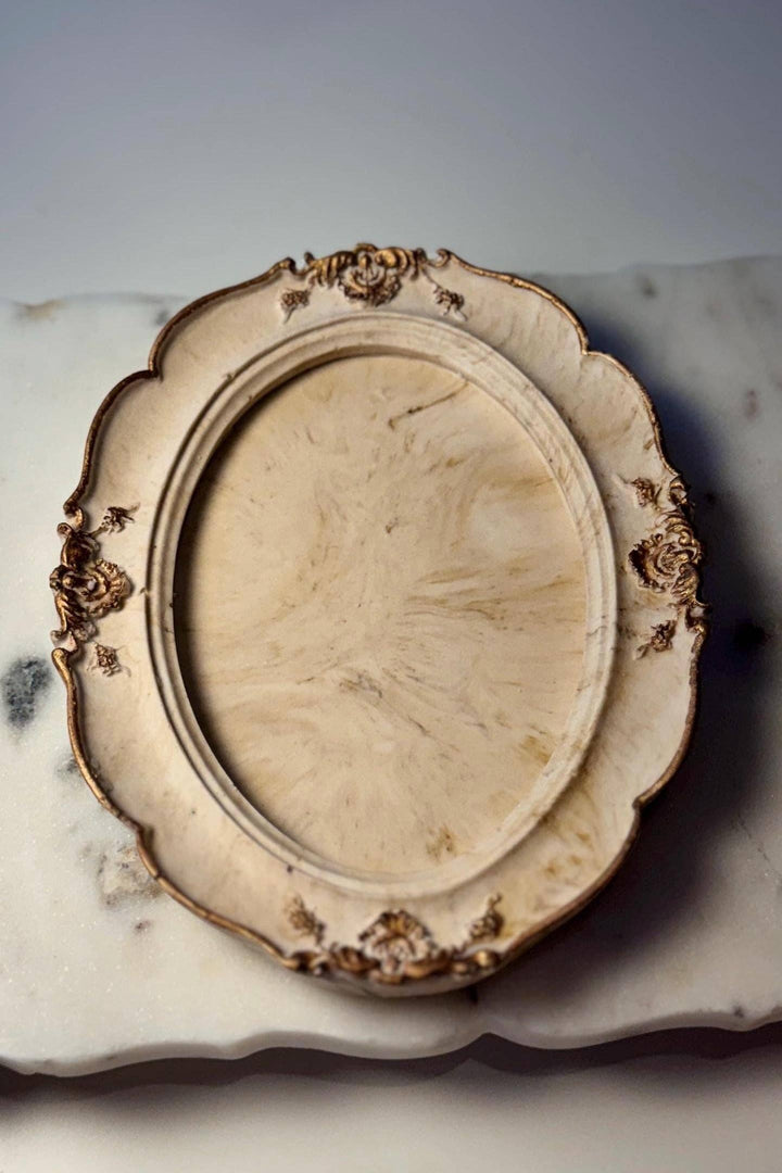 Home Pro Idea - Ornate Oval Candle Base