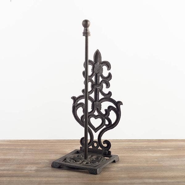 Cast Iron Paper Towel Holder
