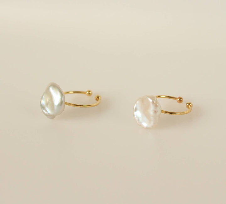 iBijoux - Authentic Freshwater Baroque Pearl Ring (1R09b)