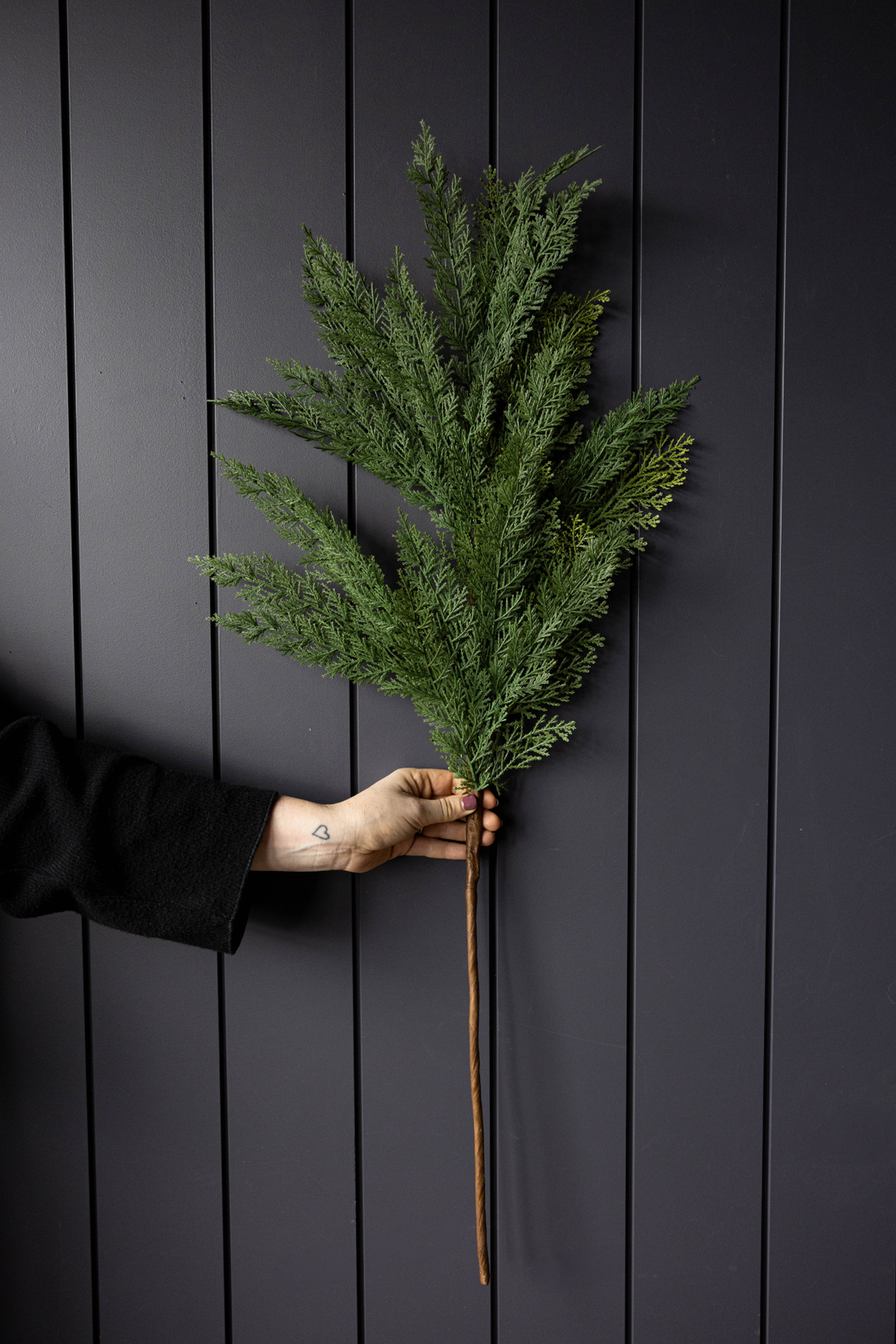Luxe B Co - Cypress Leaf Full Real Touch Stems