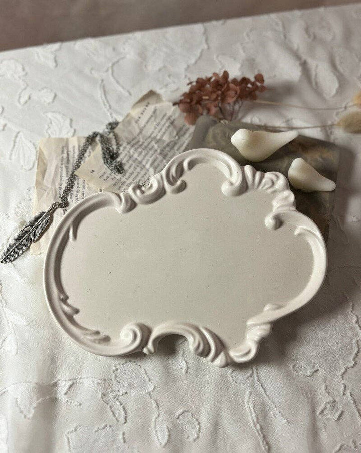 Home Pro Idea - Asymmetry Elegance Tray| Jewelry Tray| Vintage| Handmade