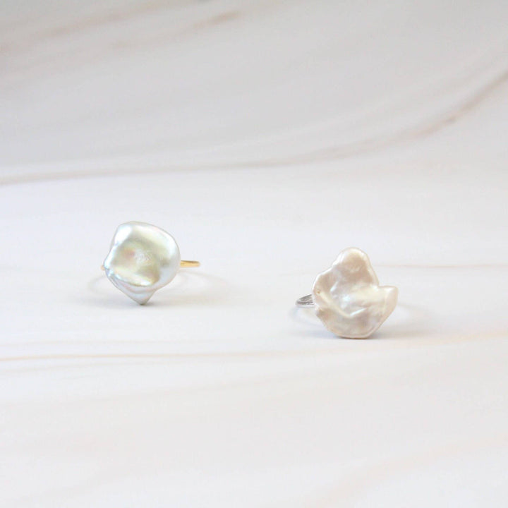 iBijoux - Authentic Freshwater Baroque Pearl Ring (1R09b)