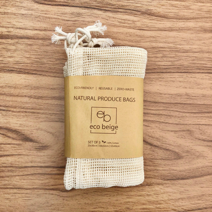 Cotton Produce Bags (Set of 3)