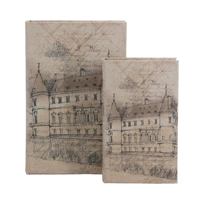 Set of 2 Chateau Sketch Book Boxes