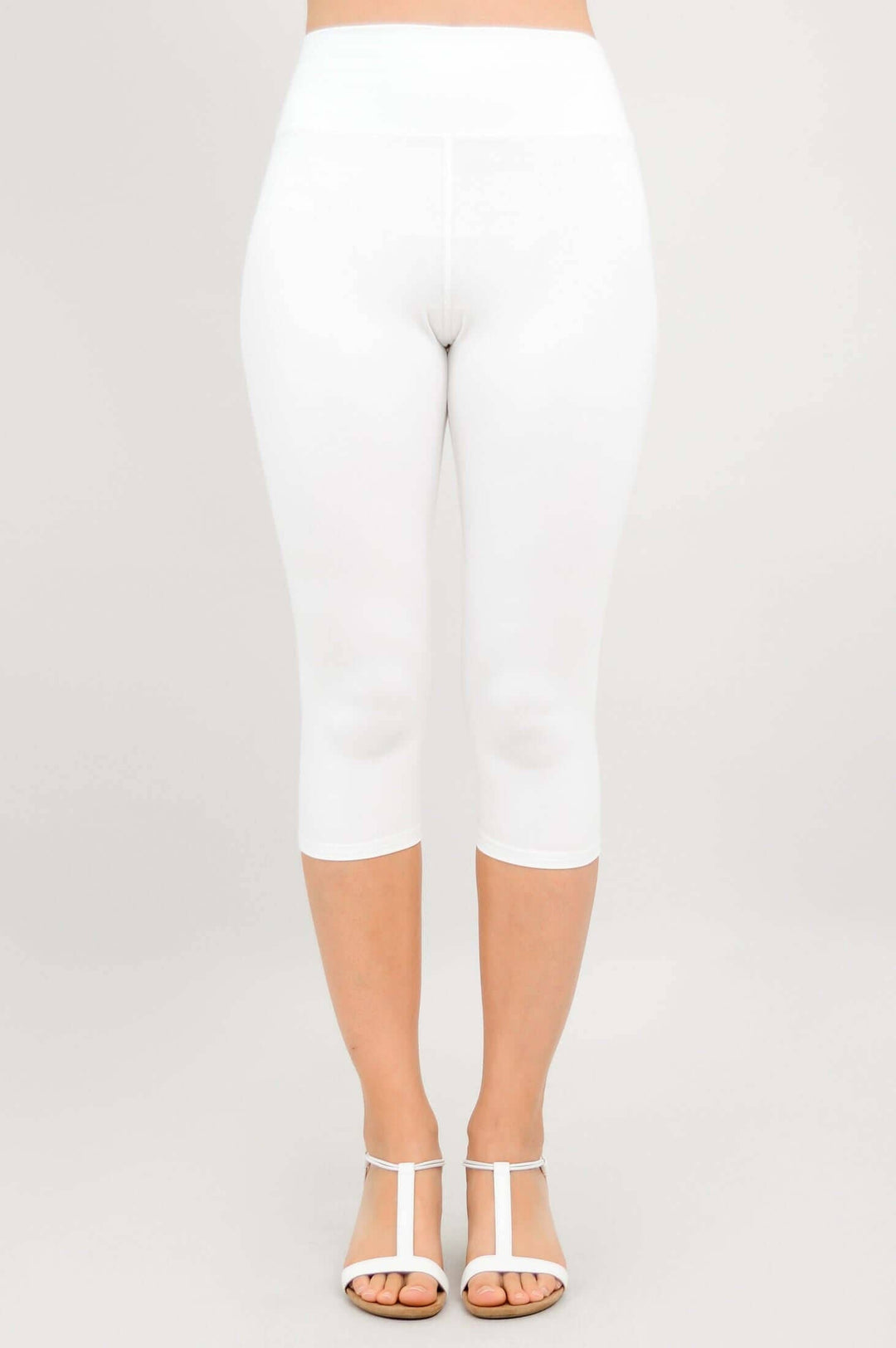 Blue Sky Clothing Co LLC - Riley Capri, Snow White, Bamboo