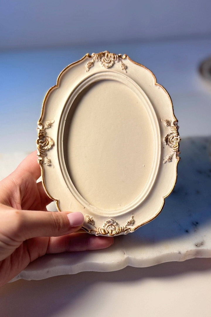 Home Pro Idea - Ornate Oval Candle Base