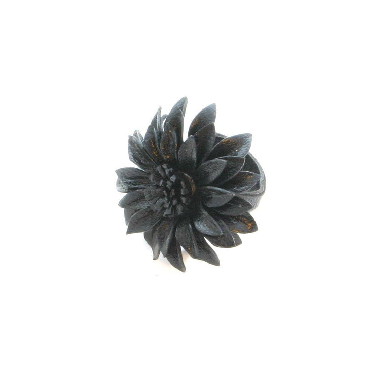 Suzie Blue Canada - Leather Flower Ring